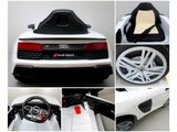 Električni otroški avto AUDI R8 Sport bel