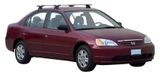 Strešne tirnice YAKIMA Honda Civic ,2000 - 2004 ,4dr Sedan