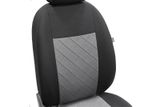 Prevleke za avtomobilske sedeže za Volkswagen Caddy (IV) 2015-2020 Craft line siva 2+3