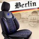 Prevleke za avtomobilske sedeže za Kia Rio (IV) 2017-up BERLIN_Modra 2+3