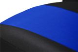 Prevleke za avtomobilske sedeže za Volkswagen Caddy (IV) 2015-2020 CARO modra 2+3