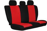 Prevleke za avtomobilske sedeže za Ford Focus (Mk4) 2018-&gt; CARO rdeča 2+3