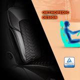 Prevleke za avtomobilske sedeže za Kia Sportage (IV) 2016-2020 DUBAI_Črna 2+3