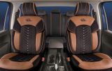 Prevleke za avtomobilske sedeže za Kia Picanto (III) 2017-up DUBAI_Rjav 2+3