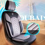 Prevleke za avtomobilske sedeže za Kia Sportage (III) 2010-2016 DUBAI_Siva 2+3