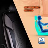 Prevleke za avtomobilske sedeže za Kia Sportage (IV) 2016-2020 DUBAI_Siva 2+3