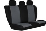 Prevleke za avtomobilske sedeže za Renault Clio (IV) 2012-2019 CARO siva 2+3