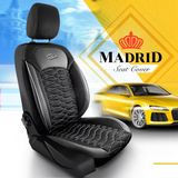 Prevleke za avtomobilske sedeže za Kia Picanto (III) 2017-up MADRID_Siva 2+3