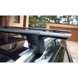Strešni prtljažnik RUNNER II Black 120cm VOLKSWAGEN Golf mk VII SPORTSVAN 2014-&gt;
