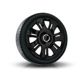 Pokrovi Peugeot Supernova 16&quot; Black 4pcs