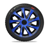 Hubcaps Chevrolet Draco CS 15&quot; Blue &amp; Black 4 kosi