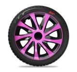 Hubcaps Hyundai Draco CS 14&quot; Pink &amp; Black 4 kosi