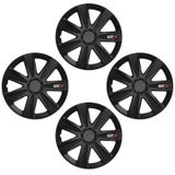 Hubcaps Mitsubishi GTX Carbon 15&quot; Black 4 kosi