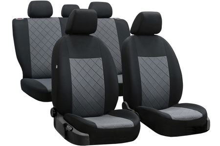 Prevleke za avtomobilske sedeže za Audi A6 (C7) 2011-2018 Craft line siva 2+3