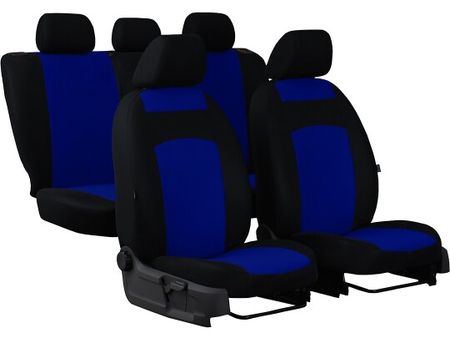Prevleke za avtomobilske sedeže za Fiat Siena  1996-2021 Classic Plus - Modra 2+3