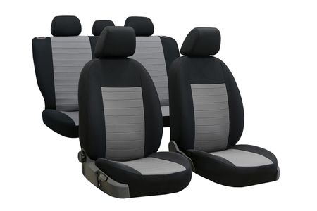 Prevleke za avtomobilske sedeže za Hyundai IX20 2010-> Pure Line siva 2+3