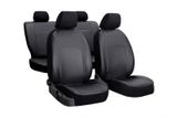 Prevleke za avtomobilske sedeže za Kia Carens (II) 2006-2012 Design Leather črna 2+3