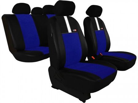 Prevleke za avtomobilske sedeže za Kia Carens (I) 2002-2006 GT8 - Modra 2+3