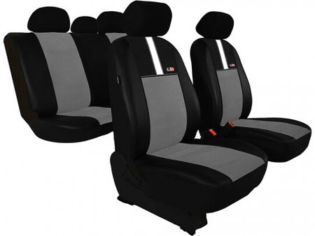 Prevleke za avtomobilske sedeže za Kia Ceed (I)  2006-2012 GT8 - Svetlosiva 2+3
