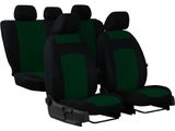 Prevleke za avtomobilske sedeže za Kia Picanto (I) 2004-2011 Classic Plus - zelena 2+3
