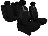 Prevleke za avtomobilske sedeže za Kia Picanto (II) 2011-2017 GT8 - črno-siva 2+3