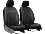 Prevleke za avtomobile za Seat Toledo (I) 1991-1998 Exclusive Alcantara - Črna 1+1, spredaj