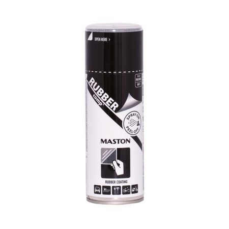 MasRUBBERcomp Black matt 400ml