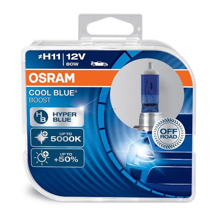 OSRAM H11 12V 80W hladno modra BOOST