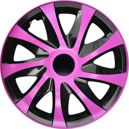 Hubcaps Audi Draco CS 14" Pink & Black 4 kosi