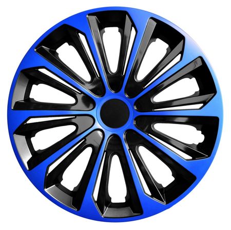 Hubcaps Chevrolet Strong 16" Blue & Black 4 kosi