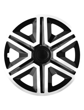 Hubcaps Alfa Romeo ACTION white/black 15" 4 kosi set