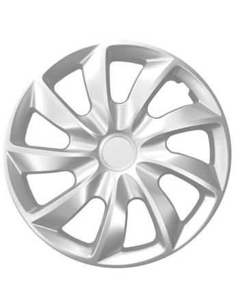 Hubcaps Alfa Romeo QUAD Silver 15" 4 kosi set