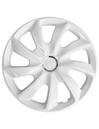 Hubcaps Alfa Romeo STIG White 15" 4 kosi set