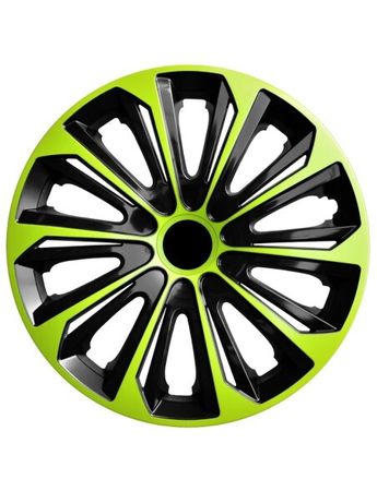 Hubcaps Alfa RomeoStrong 15" Green & Black 4 kosi