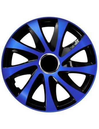 Hubcaps Audi DRIFT extra blue/black 14" 4 kosi set