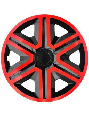 Hubcaps Chevrolet ACTION red/black 16" 4 kosi set