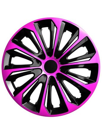 Hubcaps DaciaStrong 15" Pink & Black 4 kosi