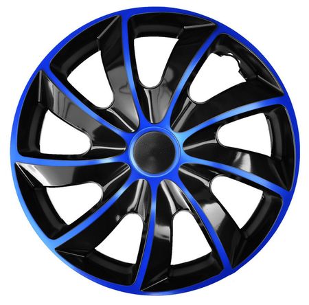 Hubcaps Toyota Quad 14" Blue & Black 4 kosi