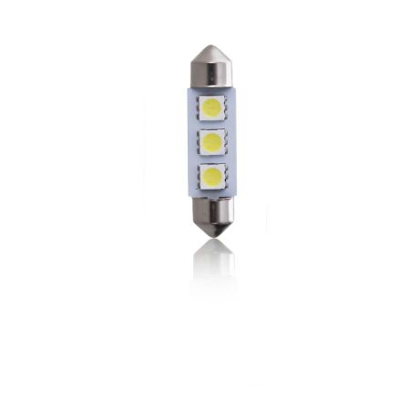 Žarnica T11 39mm FESTOON 3LED C5W bela 12V